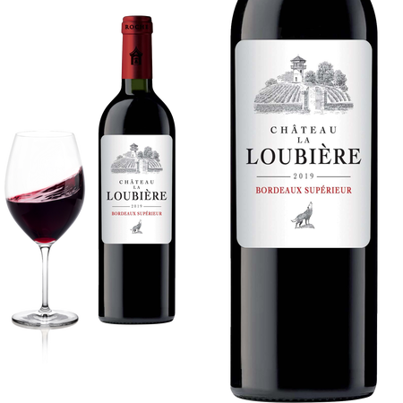 2019 Bordeaux Suprieur von Chteau La Loubire - Rotwein