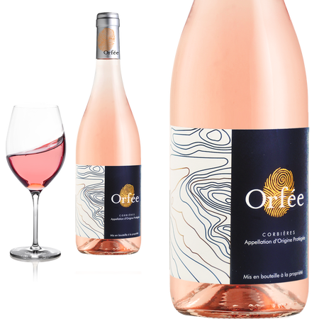2021 Corbires rose Cuve Orfe Celliers dOrfe - Ornaisons - Roswein