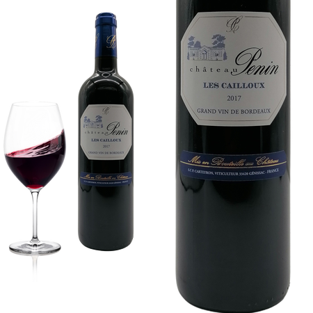 2017 Bordeaux Suprieur Les Cailloux von Chteau Penin - Rotwein