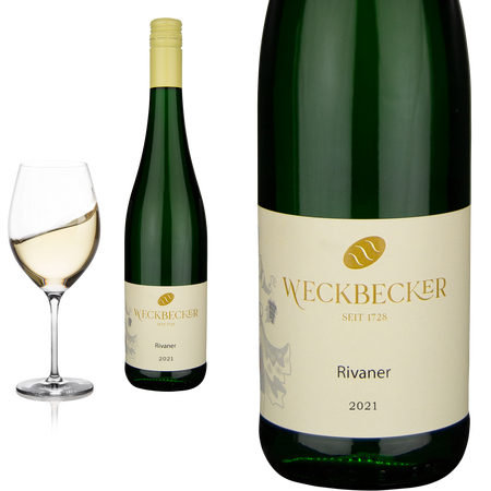 2021 Rivaner Mosel trocken von Weingut Weckbecker - Weiwein