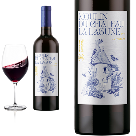 2019 Moulin du Chteau La Lagune Haut Mdoc Zweitwein des 3eme Grand Cru Class - Rotwein