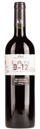 2019 Rioja CRIANZA  D-12 von Bodegas LAN - Rotwein