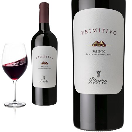 2022 Primitivo Salento IGP trocken von Rivera Azienda Agricola - Rotwein