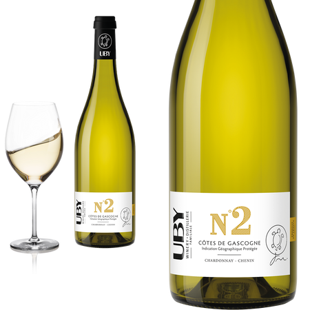 2023 Uby N° 2 Chardonnay Chenin von Domaine dUby - Weißwein