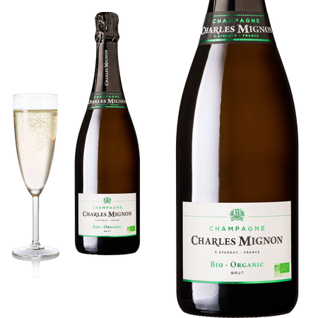 BIO Champagne BIO-ORGANIC  Blanc Brut von Charles Mignon