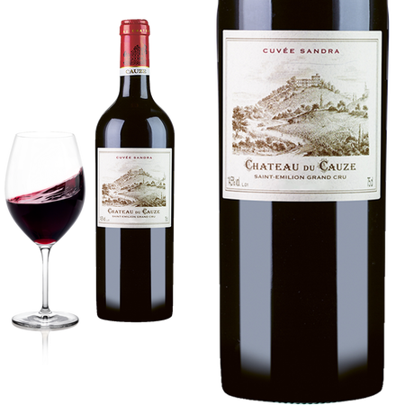 2022 Saint Emilion Grand Cru CUVE SANDRA von Chteau du Cauze - Rotwein