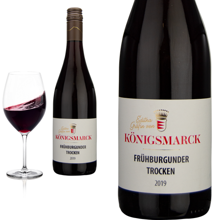 2022 Frhburgunder trocken Pfalz von Editha Grfin von Knigsmarck - Rotwein