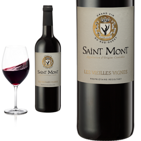 2019 Saint Mont rouge VIEILLES VIGNES von Plaimont - Rotwein