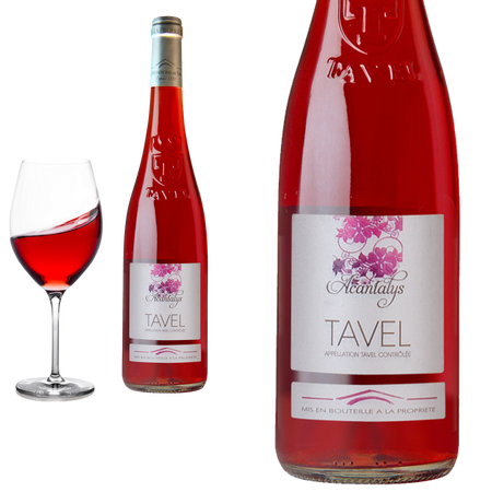 2024 TAVEL Ros ACANTALYS von Vignerons de Tavel - Roswein