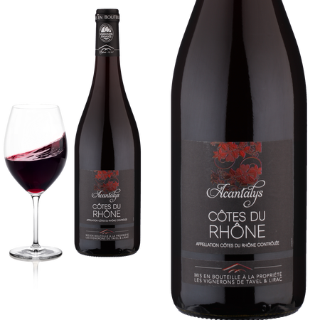 2024 Ctes du Rhne ROUGE Acantalys von Vignerons de Tavel - Rotwein