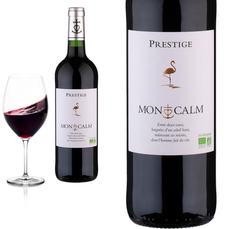 2024 BIO Rouge Cuv�e PRESTIGE von Domaine de Montcalm - Rotwein