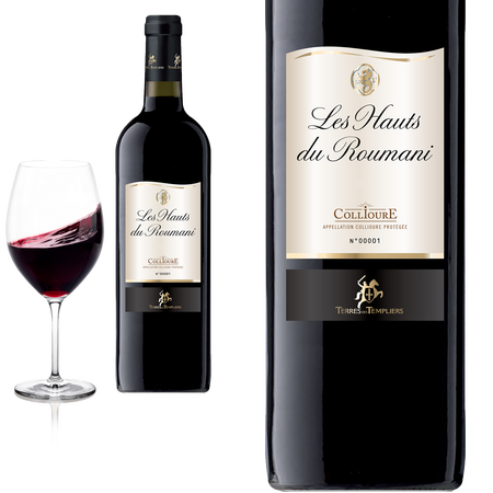 2020 Collioure Les Hauts du Roumani von Terres des Templiers - Rotwein