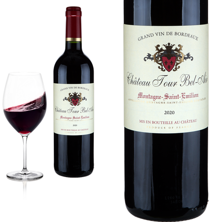 2022 Montagne Saint-Emilion Chteau von Tour Bel-Air - Rotwein