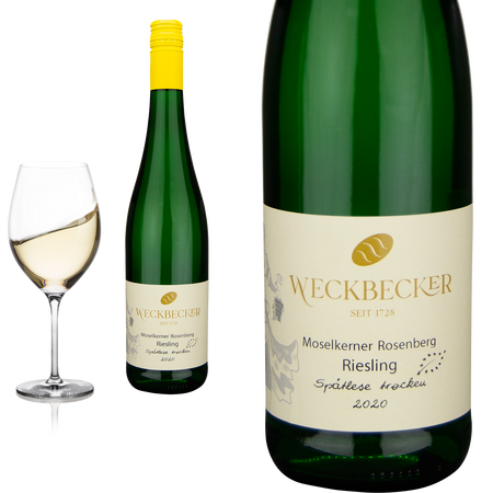 2023 Bio Riesling Mosel trocken von Weingut Weckbecker - Weiwein