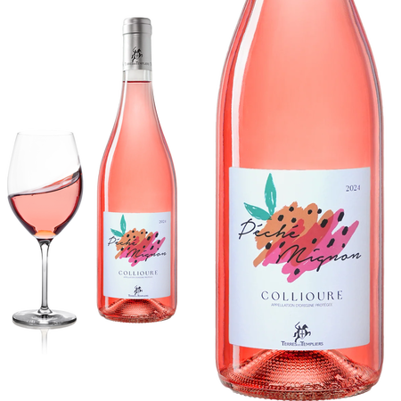 2024 Collioure Ros Pch Mignon von Terres des Templiers - Roswein