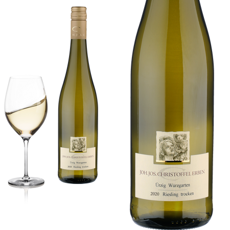 2024 �rzig W�rzgarten Riesling trocken von Joh.Jos Christoffel Erben - Weisswein
