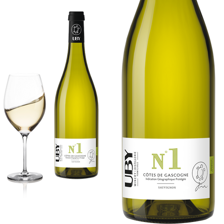 2024 Uby N 1 Sauvignon von Domaine dUby - Weiwein