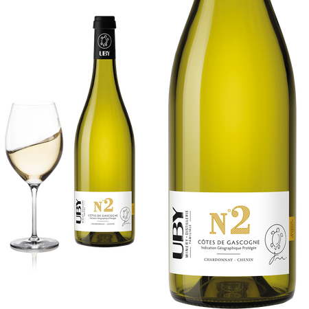 2024 Uby N� 2 Chardonnay Chenin von Domaine dUby - Wei�wein