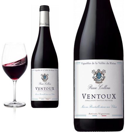 2024 Ventoux rouge Passe Colline von Rhonea - Rotwein