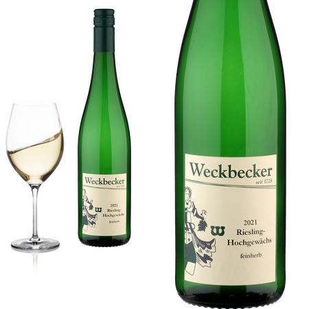 2024 Riesling-Hochgewchs vom Feuerstein Mdener Funkenberg feinherb von Weingut Weckbecker - Weiwein