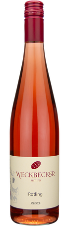 2025 Rotling Mosel  von Weingut Weckbecker - Ros�wein