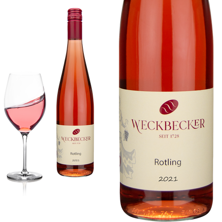 2025 Rotling Mosel  von Weingut Weckbecker - Ros�wein