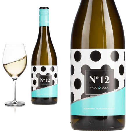 2024 Rias Baixas Albarino No12 von Paco & Lola - Weisswein