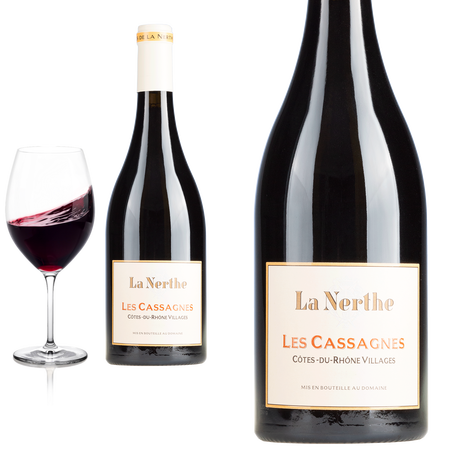 2022 Ctes du Rhne Villages les Cassagnes von la Nerthe - Rotwein