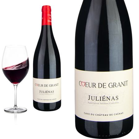 2024 Julinas Coeur de Granit von Cave du Chteau de Chnas - Rotwein