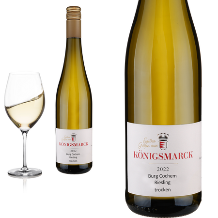 2024 Riesling trocken Burg Cochem von Editha Grfin von Knigsmarck - Weiwein