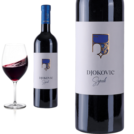2022 DJOKOVIC Syrah Sumadija - Rotwein