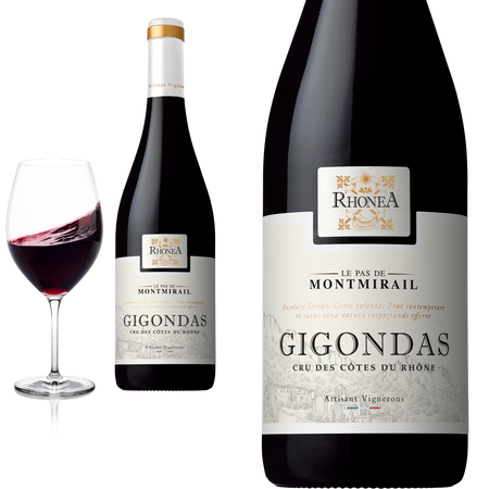 2023 Gigondas Le Pas de Montmirail von Vignerons de Caract�re Vacqueyras  Rotwein