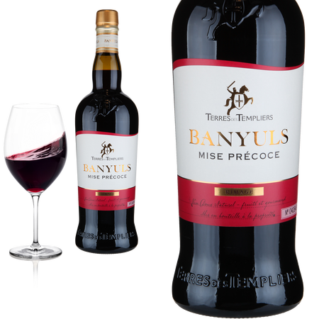 2023 Banyuls Rimage MISE PR�COCE s�� von Terres des Templiers - Rotwein