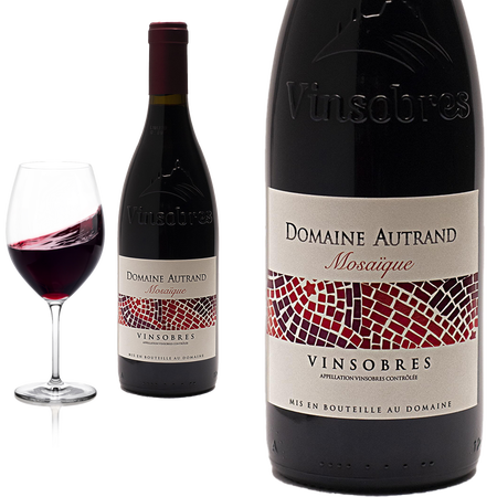 2023 Vinsobres MOSAIQUE Cru des C�tes du Rh�ne von Domaine Autrand - Rotwein