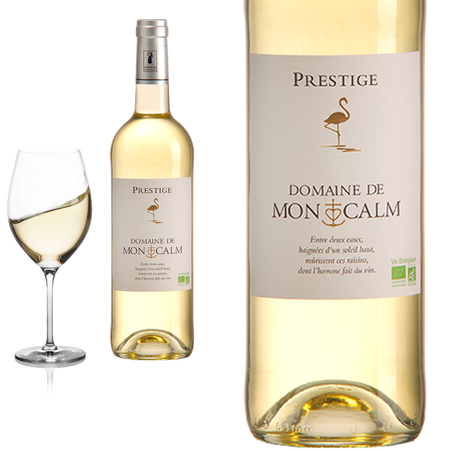 2025 BIO blanc Cuv�e PRESTIGE von Domaine de Montcalm - Weisswein