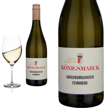 2025 Grauburgunder Pfalz feinherb von Editha Gr�fin von K�nigsmarck - Wei�wein