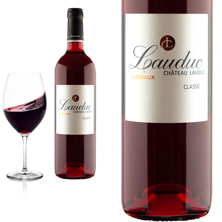 2025 Bordeaux Clairet - Classic -  trocken von Ch�teau Lauduc - Ros�wein