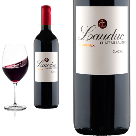 2023 Bordeaux Classic trocken von Ch�teau Lauduc Rotwein