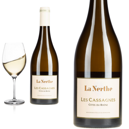 2024 C�tes du Rh�ne blanc les Cassagnes von la Nerthe - Wei�wein