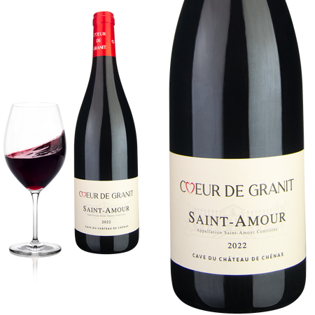 2025 Saint-Amour Coeur de Granit von Cave du Ch�teau de Ch�nas - Rotwein