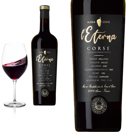 2023 Corse rouge LETERNA Cave Aleria  - Rotwein