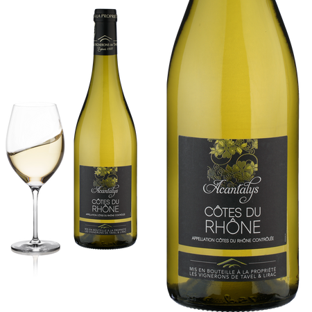 2025 C�tes du Rh�ne BLANC Acantalys von Vignerons de Tavel - Wei�wein