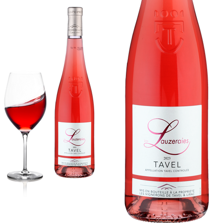 2024 TAVEL Ros� Les Lauzeraies von Vignerons de Tavel - Ros�wein