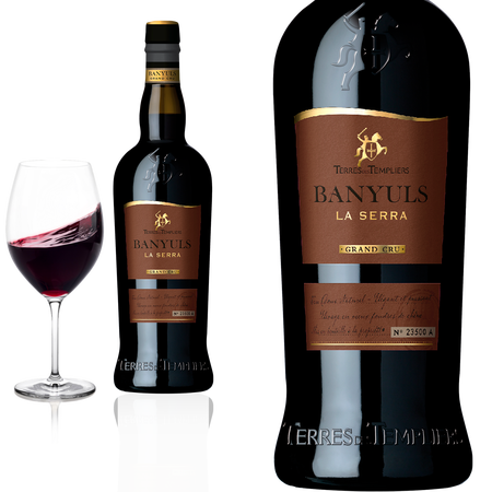 2016 Banyuls Grand Cru La Serra lieblich von Terres des Templiers - Rotwein