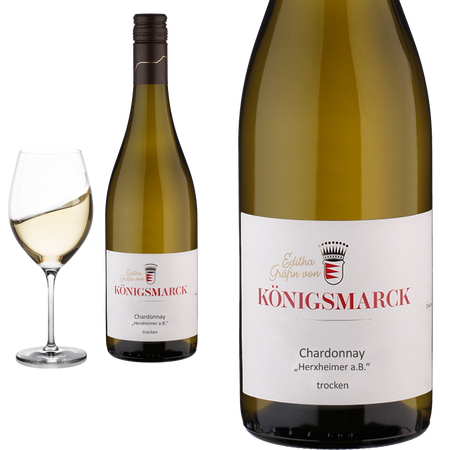 2024 CHARDONNAY Pfalz trocken von Editha Gr�fin von K�nigsmarck - Wei�wein