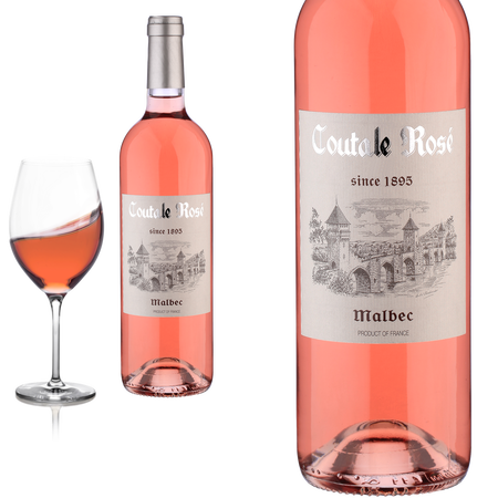 2025 BIO Coutale Ros� Malbec IGP von Clos la Coutale Malbec - Ros�wein