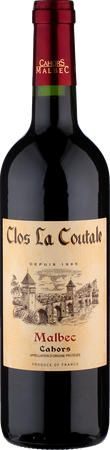 2024 Bio Cahors von Clos la Coutale Malbec - Rotwein