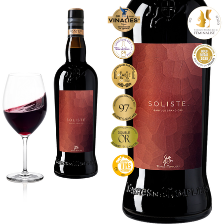 2008 Banyuls Grand Cru SOLISTE von Terres des Templiers - Rotwein