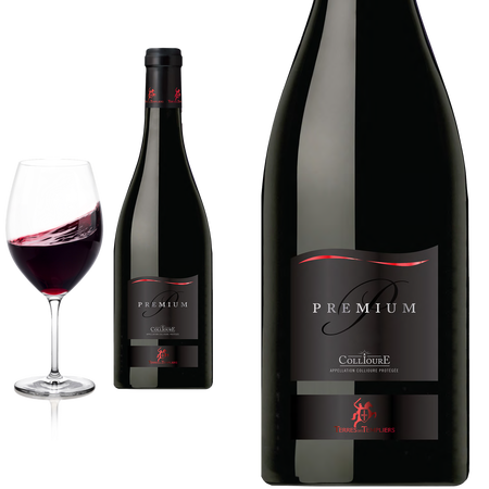 2023 Collioure PREMIUM von Terres des Templiers Rotwein
