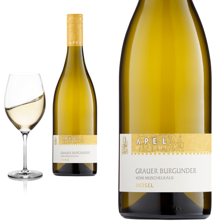 2025 Grauer Burgunder vom MUSCHELKALK trocken von Weingut Hubertus M. Apel - Wei�wein